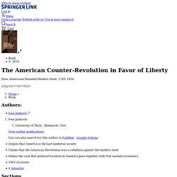 The American Counter-Revolution in Favor of Liberty