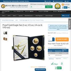 Buy American Eagle Gold Coin Proof Sets: 1, 1/2, 1/4, & 1/10 oz