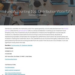 Fund Accounting 101: Distribution Waterfalls