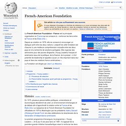 Fondation franco-américaine