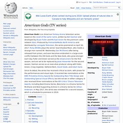 American Gods (TV series) - Wikipedia