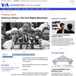 American History: The Civil Rights Movement