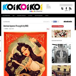 American Japanese Pin-up girls by ONEQ