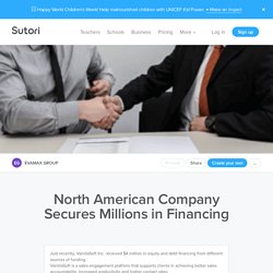 North American Company Secures Millions in Financing