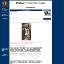 Casimir Pulaski - Polish and American Hero - Polskiinternet.com