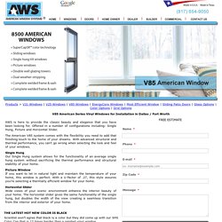 8500 American Series Replacement Window Fort Worth