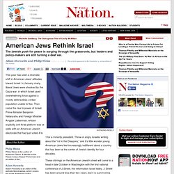 American Jews Rethink Israel