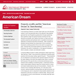 American Dream - Southeast Missouri State University