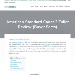 American Standard Cadet 3 Toilet Review (Buyer Facts)