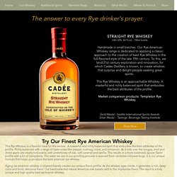 Exceptional Taste and Quality with Best Rye whiskey