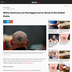 White Americans are the biggest terror threat in the United States