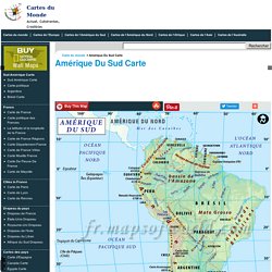 Amérique Du Sud Carte