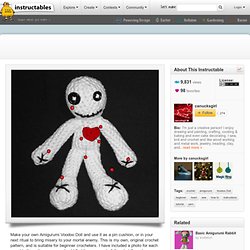 Amigurumi: Voodoo Doll (Pin Cushion)