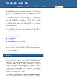 Amit Patel’s Home Page