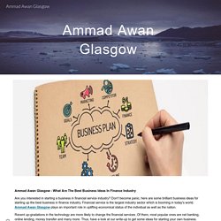 Ammad Awan Glasgow