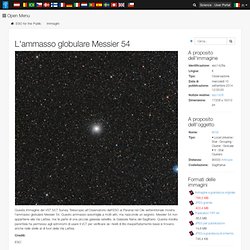 L'ammasso globulare Messier 54 _ESO Italia