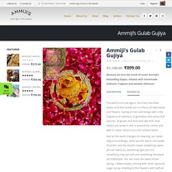 Ammiji’s Gulab Gujiya – Ammijis