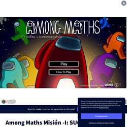Among Maths Misión -I: SUCESO NEGATIVO