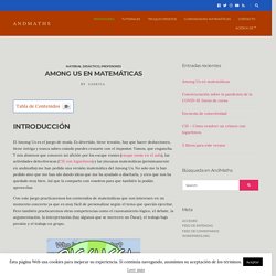 Among Us en matemáticas