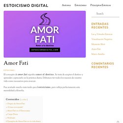 ➤ Amor Fati 【✓ Estoicismo Digital