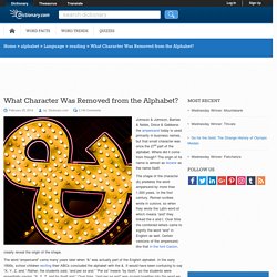 How ampersand came from a misunderstanding