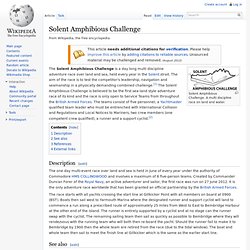 Solent Amphibious Challenge