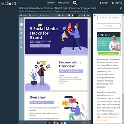 5 Social Media Hacks for Brand That Amplify Customer Engagement