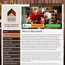 AMSA - What is a Men's Shed?