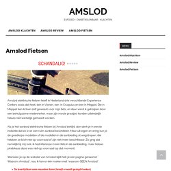 Amslod Fietsen – AMSLOD
