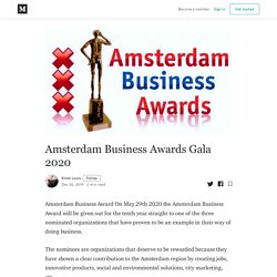 Amsterdam Business Awards Gala 2020 - Kristi Louis - Medium