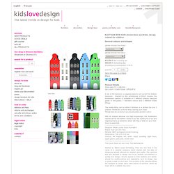 KAST VAN EEN HUIS-Amsterdam wardrobe, design cabinet for children : Design for kids