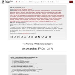 An Anarchist FAQ (10/17)