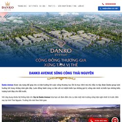 Dự án Danko Avenue Sông Công - Bảng giá gốc chủ đầu tư