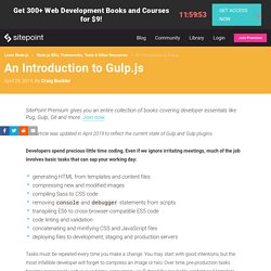 An Introduction to Gulp.js