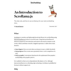 Intro to Scrollama.js