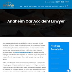 Anaheim Car Accident Lawyer