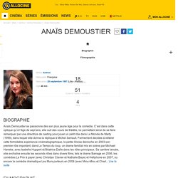 Anaïs Demoustier