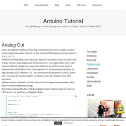 Analog Out