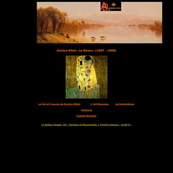 Gustav Klimt,Le baiser,Analyse et explication du tableau
