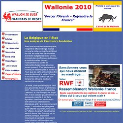 Une analyse très serrée de la situation politique belge en juillet 2009