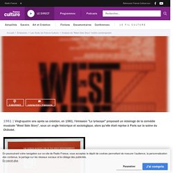 Analyse de "West Side Story" mythe contemporain