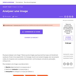 OpenClassrooms - Analyser une image