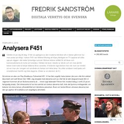 Analysera F451