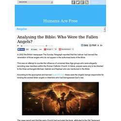Analysing the Bible: Who Were the Fallen Angels?