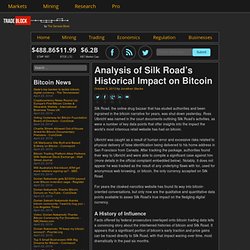 Analysis of Silk Road’s Historical Impact on Bitcoin