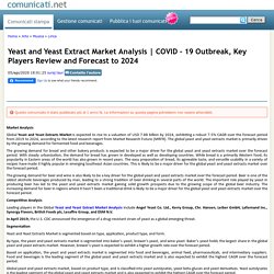 COVID – 19 Outbreak, Key Players Review and Forecast to 2024