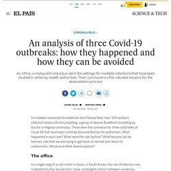 An analysis of three Covid-19 outbreaks: how they happened and how they can be avoided