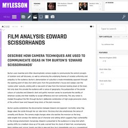 Film Analysis: Edward Scissorhands