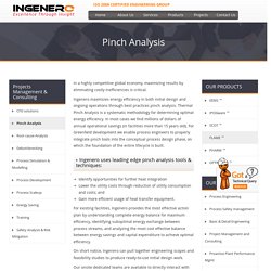 Pinch Analysis Tools & Services
