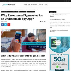 Read our Analysis about Spymaster Pro Spy App